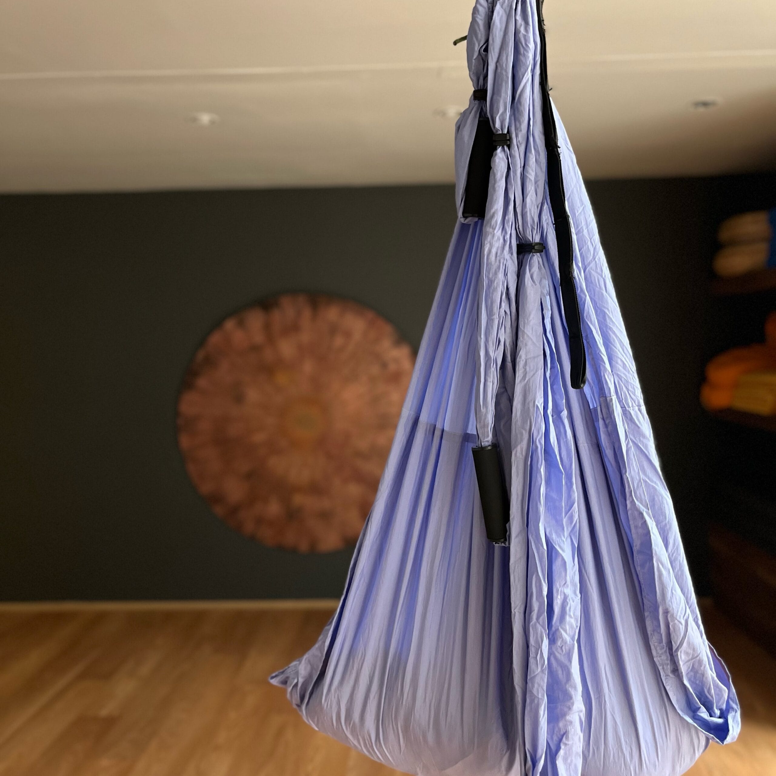 Lila Hamak Yoga Ekipmanı - Görsel 3